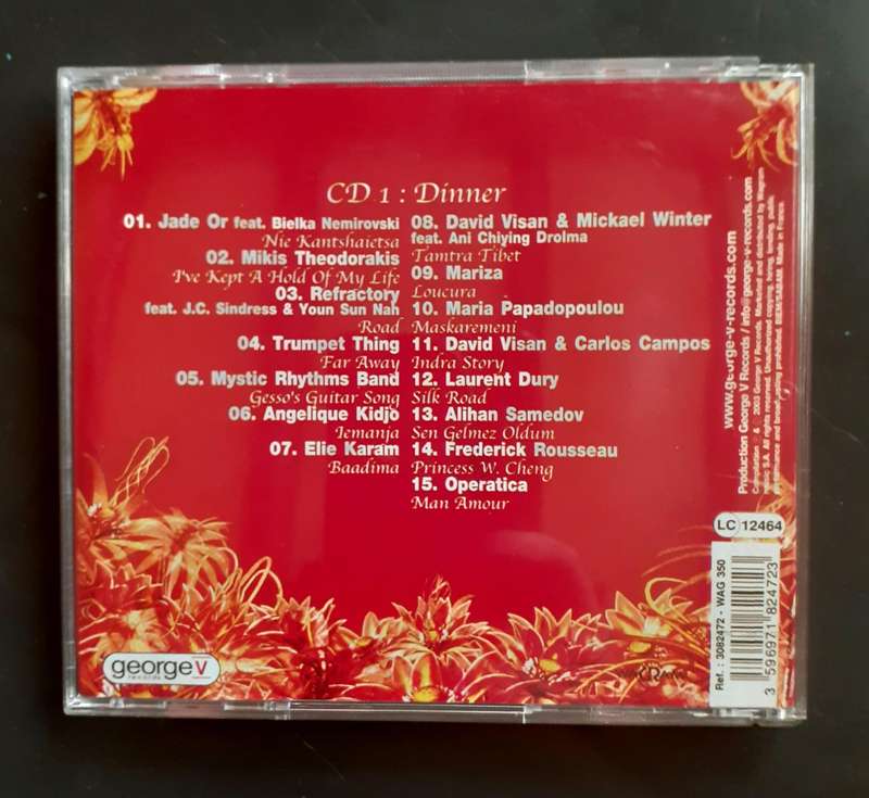 DJ David Visan  - Buddha-Bar V (Dinner)  (CD)