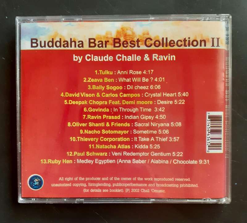DJ Claude Challe & DJ Ravin  - Buddha-Bar Best Collection II  (CD)