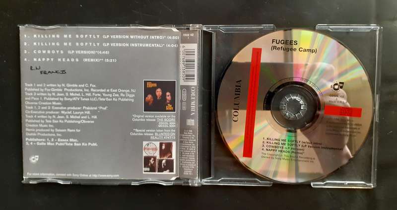 Fugees - Killing Me Softly  (CD Single)
