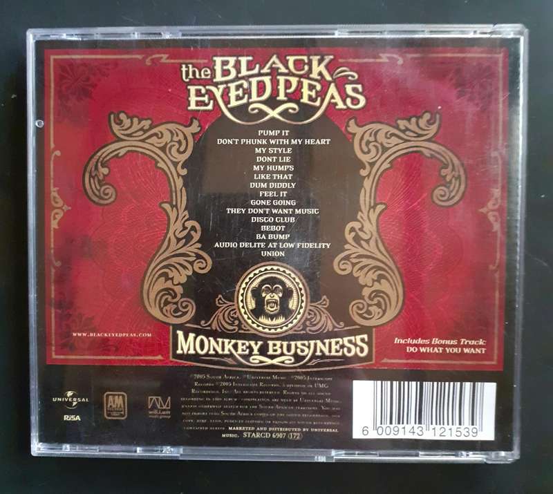 The Black Eyed Peas - Monkey Business (CD)