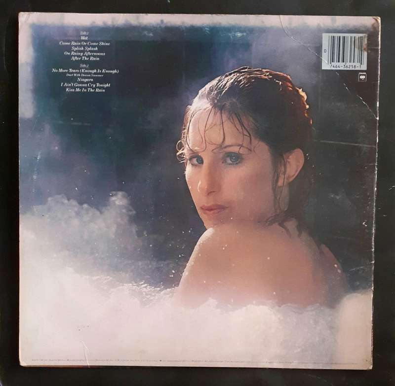 Barbra Streisand - Wet LP Vinyl Record - USA Pressing