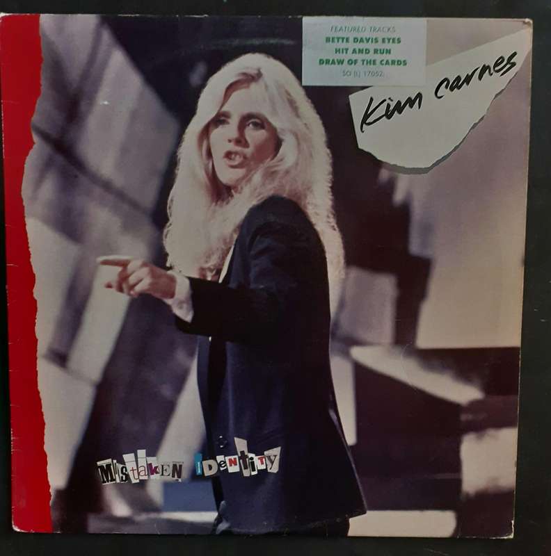 Kim Carnes - Mistaken Identity LP Vinyl Record