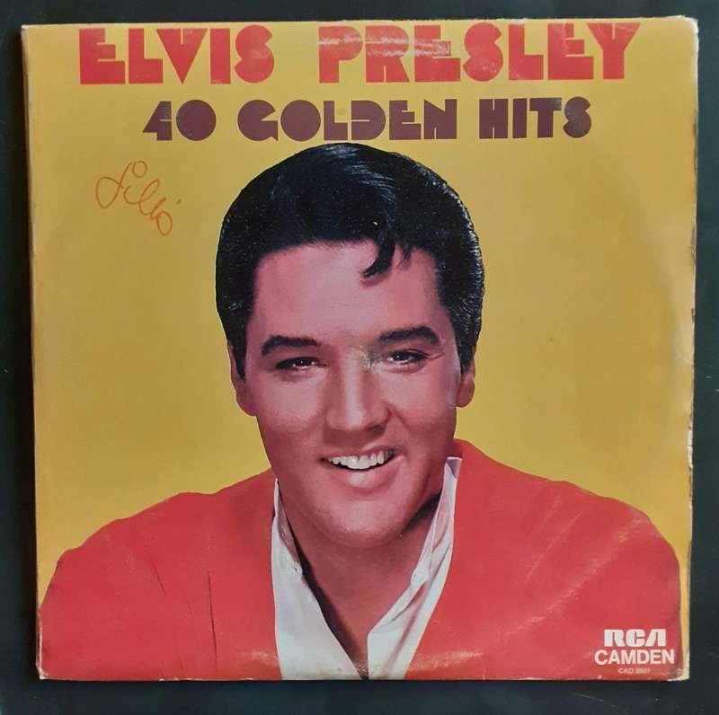Elvis Presley - 40 Golden Hits Double LP Vinyl Record Set