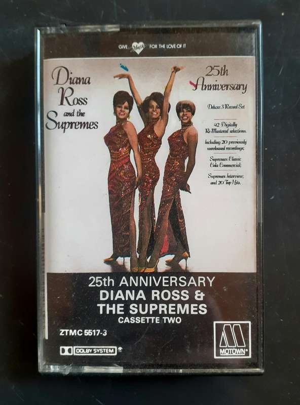 Diana Ross & The Supremes - 25th Anniversary Vol.2 Cassette Tape