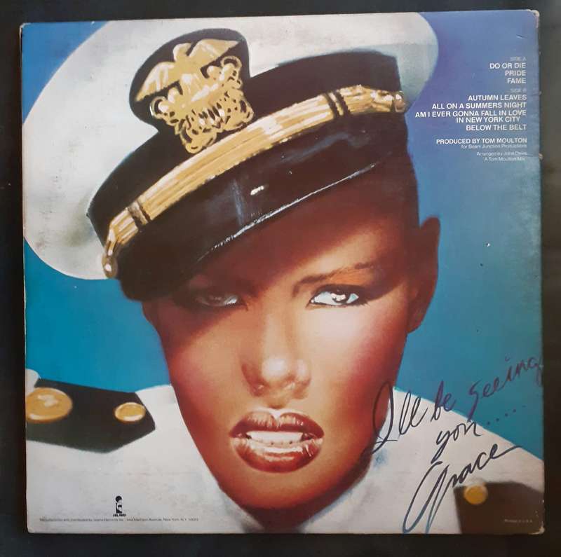 Grace Jones - Fame LP Vinyl Record - USA Pressing