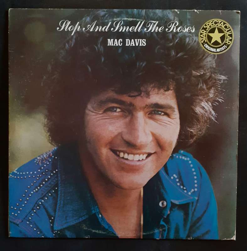 Mac Davis - Stop and Smell The Roses LP Vinyl Record