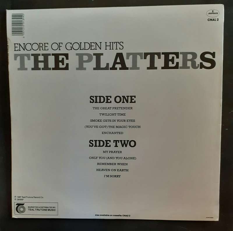 The Platters - Encore of Golden Hits LP Vinyl Record
