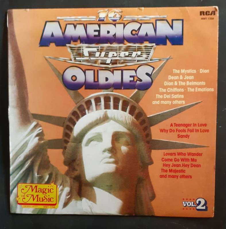 16 American Super Oldies Vol.2 LP Vinyl Record