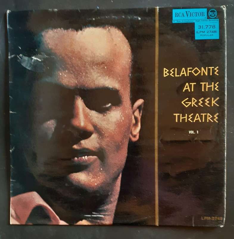 Harry Belafonte - Belafonte At The Greek Theatre Vol. 1 LP Vinyl Record
