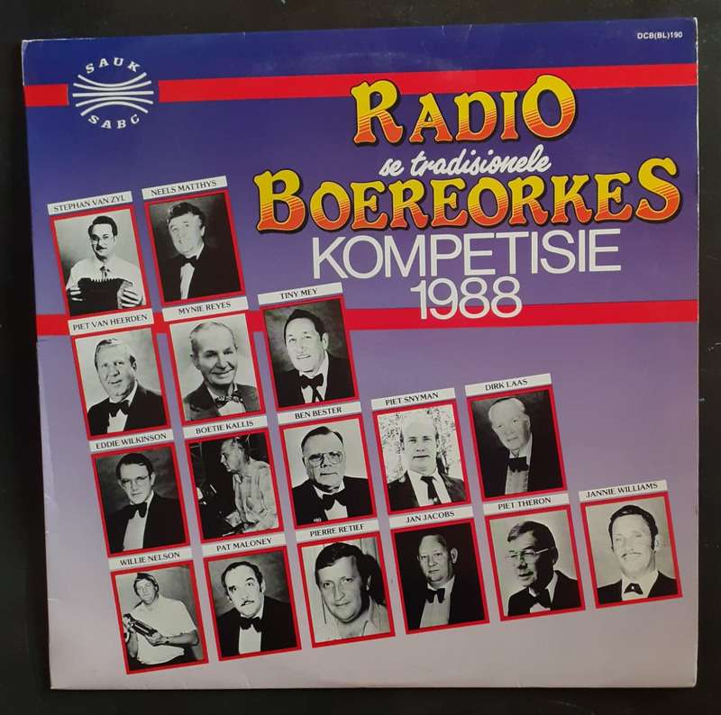 Radio se Tradisionele Boereorkeskompetisie 1988 LP Vinyl Record