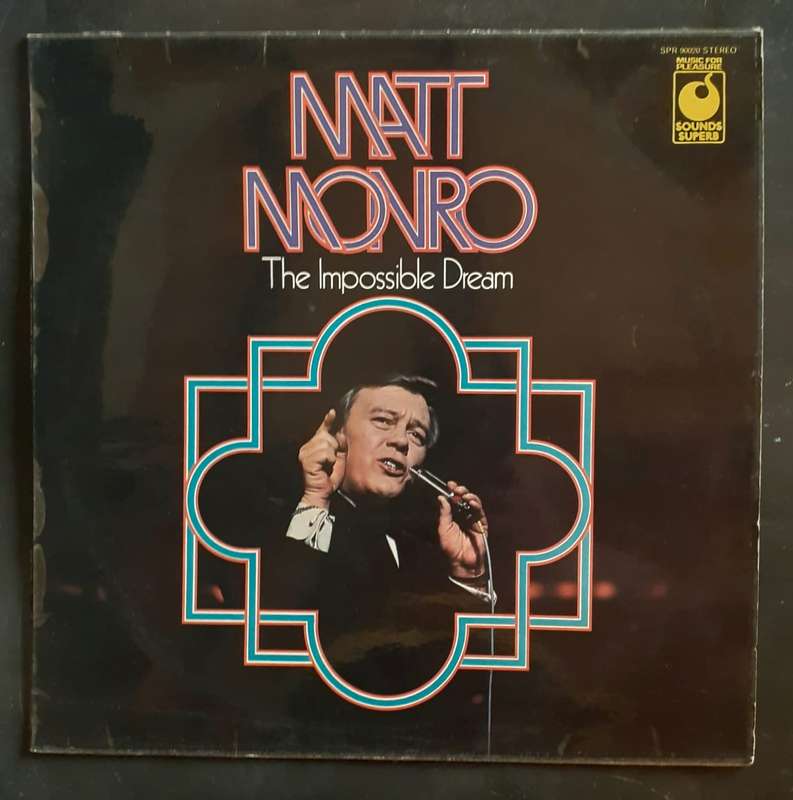 Matt Monro - The Impossible Dream LP Vinyl Record - UK Pressing