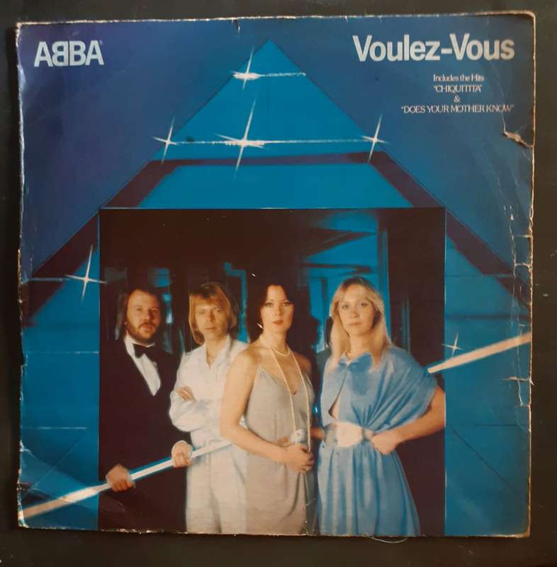 ABBA - Voulez-Vous LP Vinyl Record - Rhodesia Pressing