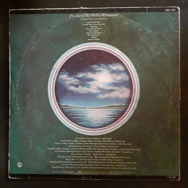 Christopher Cross - Christopher Cross LP Vinyl Record