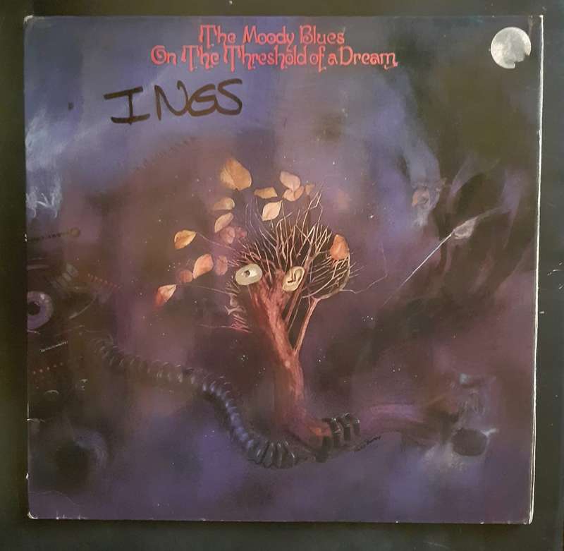 The Moody Blues - On The Threshold Of A Dream LP Vinyl Record - Netherlands Pressing