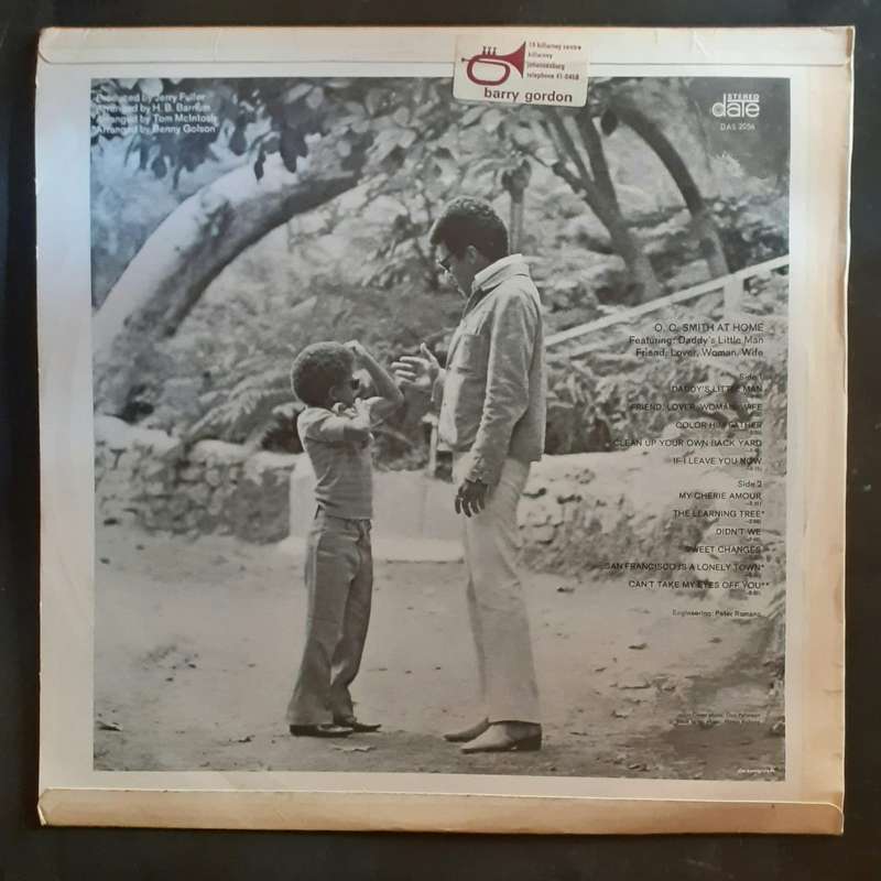 O.C. Smith - At Home LP Vinyl Record