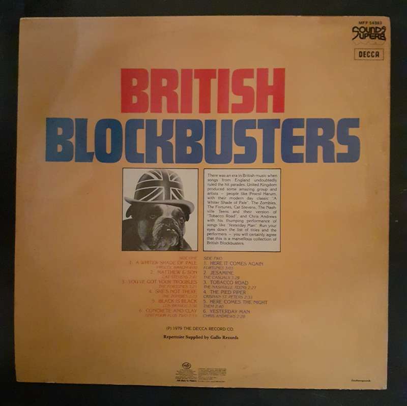 British Blockbusters LP Vinyl Record