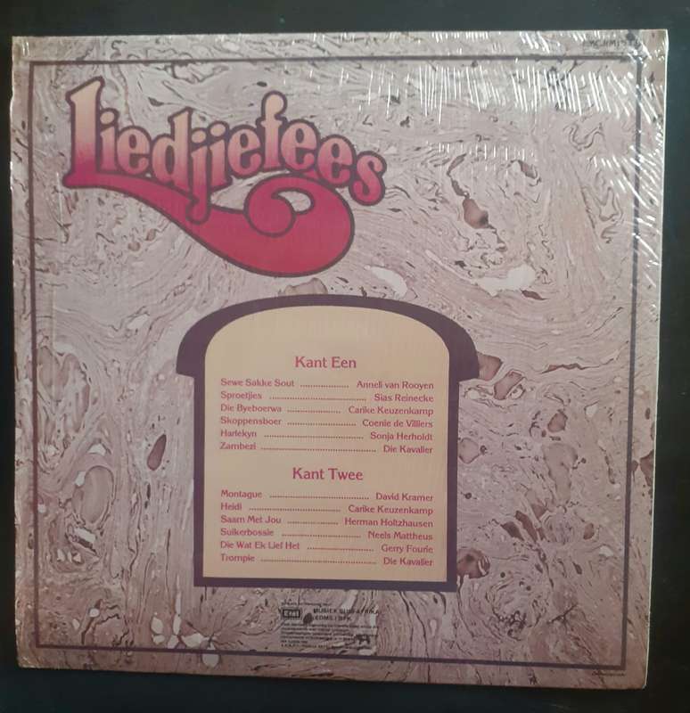 Liedjiefees - Verskillende LP Vinyl Record