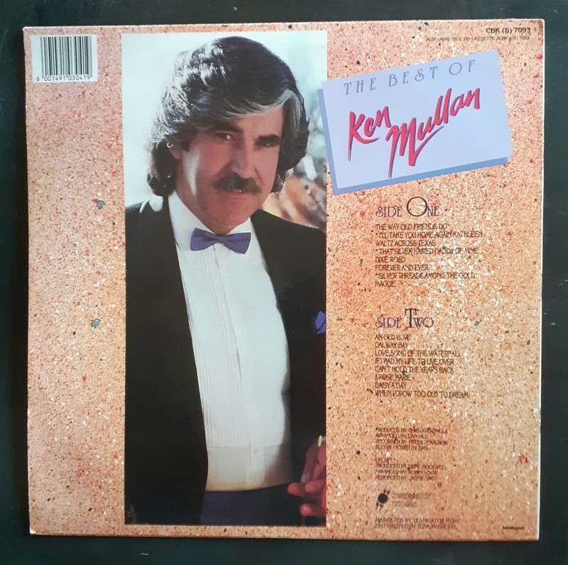 Ken Mullan - The Best of Ken Mullan LP Vinyl Record