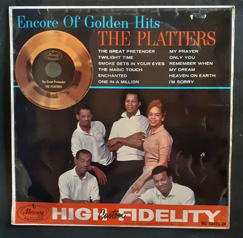 The Platters - Encore Of Golden Hits LP Vinyl Record - USA Pressing