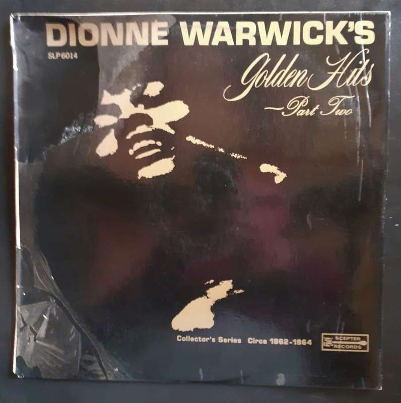 Dionne Warwick Golden Hits Part Two LP Vinyl Record