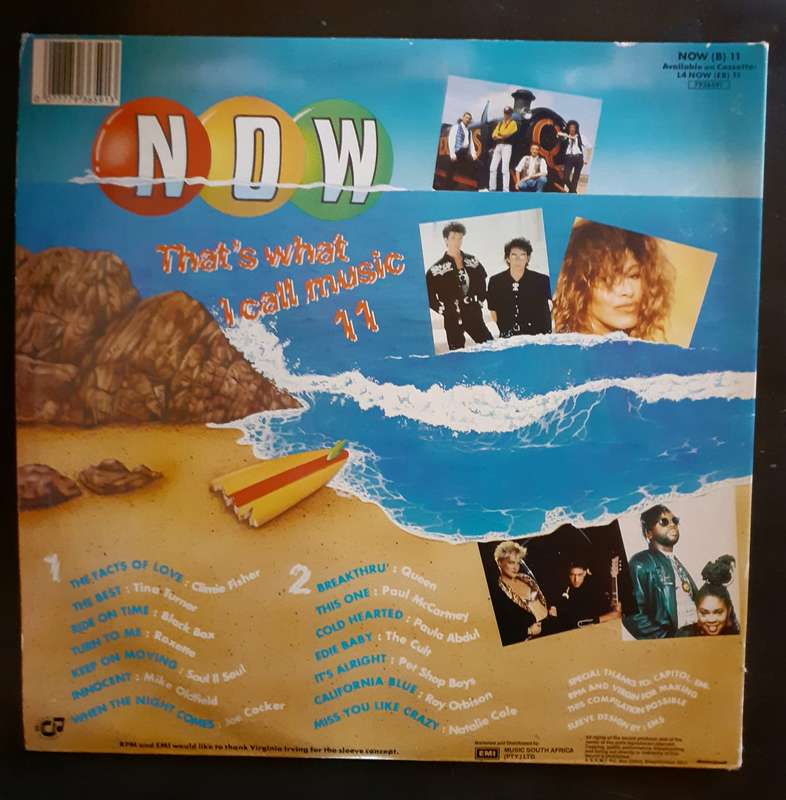 Now That's What I Call Music Vol.11 LP Vinyl Record