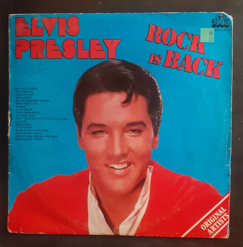 Elvis Presley - Rock is Back LP Vinyl Record