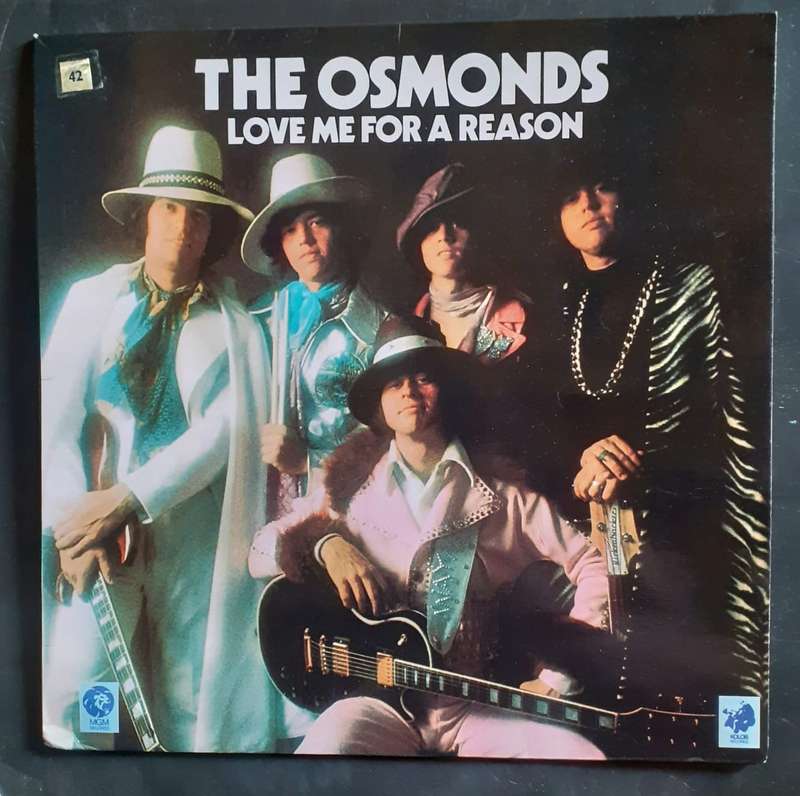 The Osmonds - Love Me For A Reason LP Vinyl Record - UK Pressing