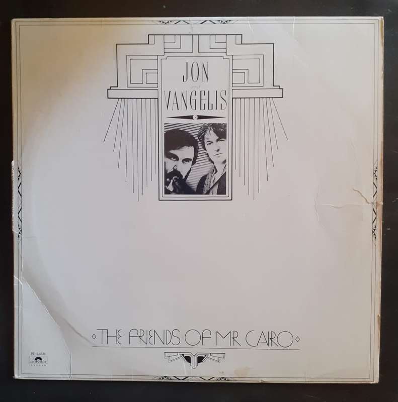Jon and Vangelis - The Friends Of Mr Cairo LP Vinyl Record - USA Pressing