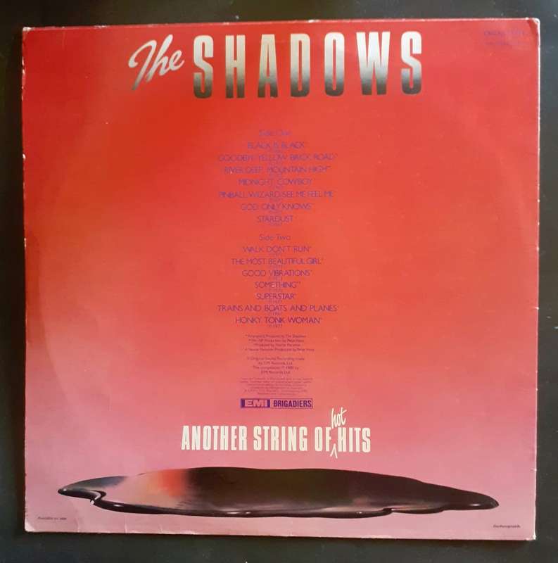 The Shadows - Another String of Hot Hits LP Vinyl Record