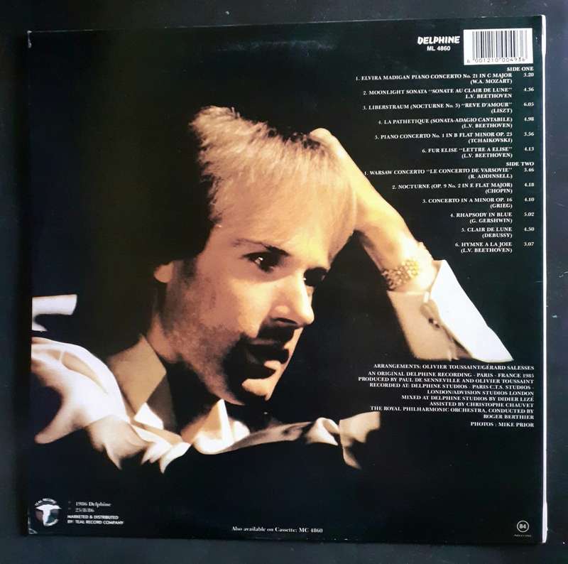 Richard Clayderman - Concerto LP Vinyl Record