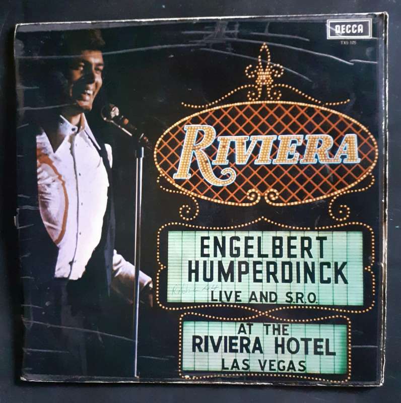 Engelbert Humperdinck - Live at The Riviera Hotel, Las Vegas LP Vinyl Record