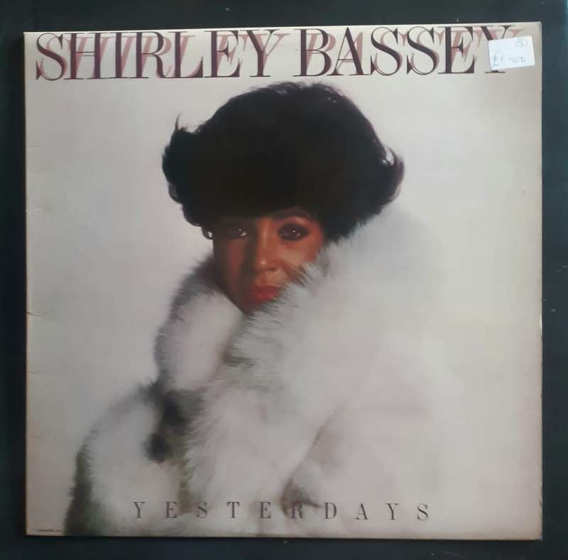 Shirley Bassey - Yesterdays LP Vinyl Record