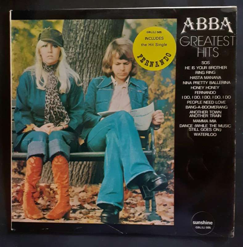ABBA Greatest Hits LP Vinyl Record