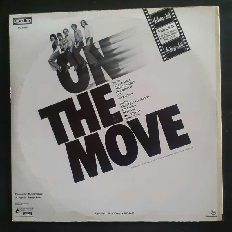 Four Jacks and A Jill - On The Move LP Vinyl Record