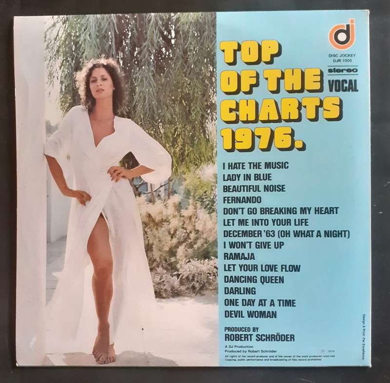 Top of The Charts 1976 LP Vinyl Record