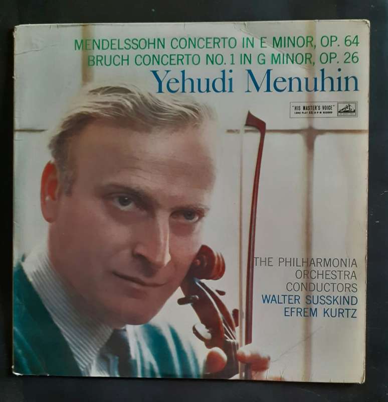 Yehudi Menuhin - Mendelssohn & Bruch LP Vinyl Record