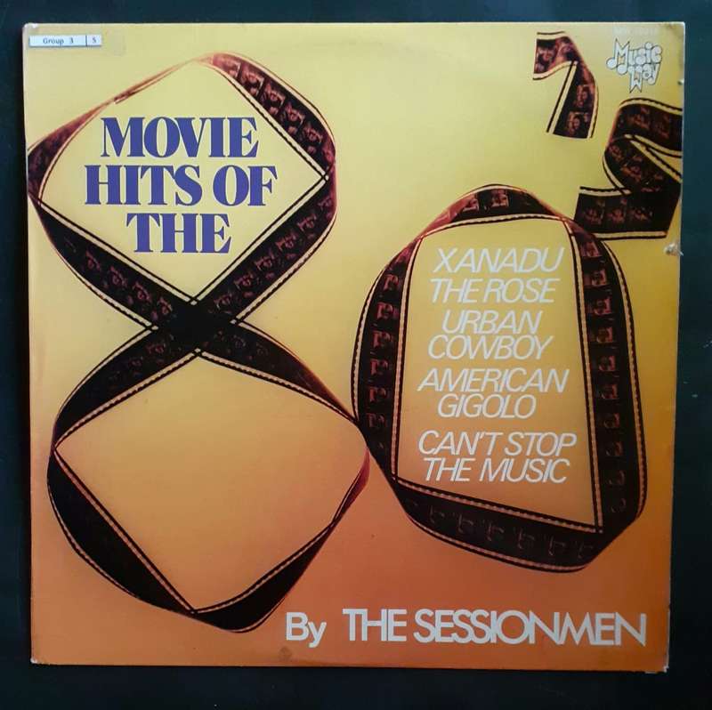 The Sessionmen - Movie Hits of the 80s LP Vinyl Record