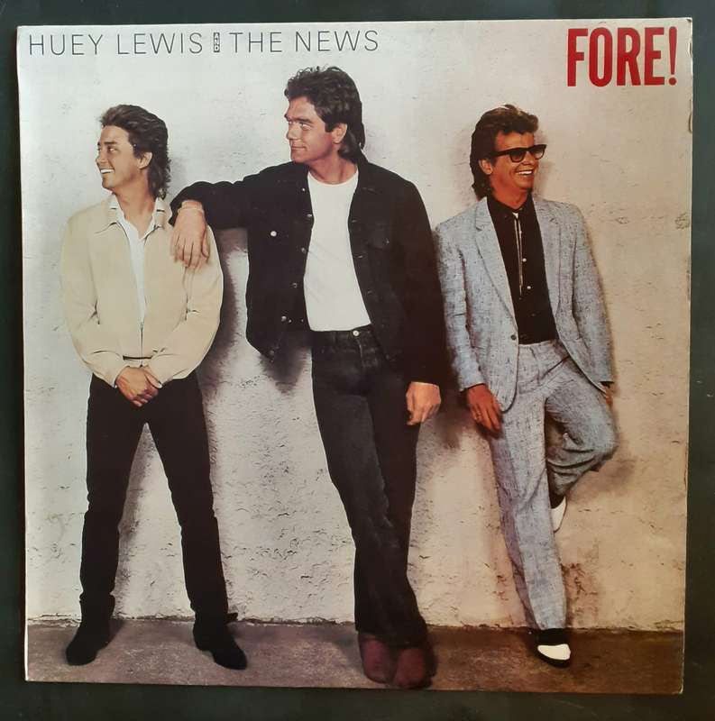 Huey Lewis and The News - Fore! LP Vinyl Record