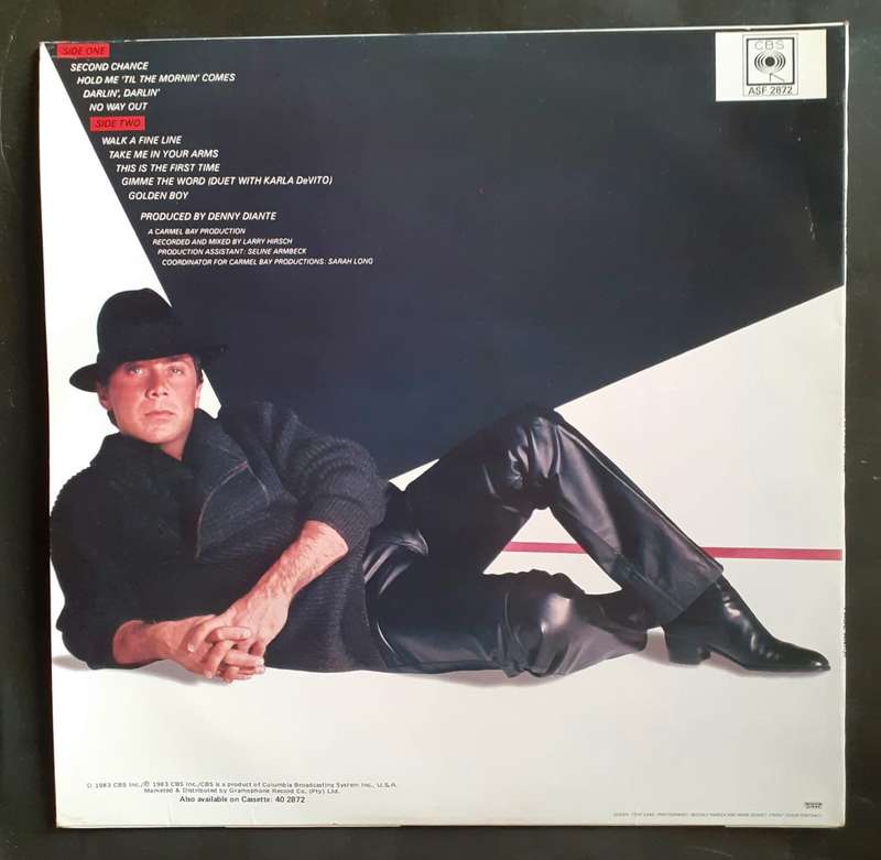 Paul Anka - Walk A Fine Line LP Vinyl Record