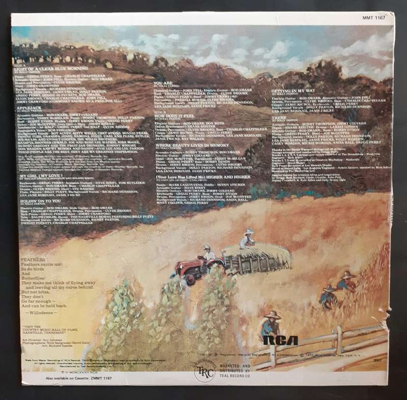 Dolly Parton - New Harvest ... First Gathering LP Vinyl Record