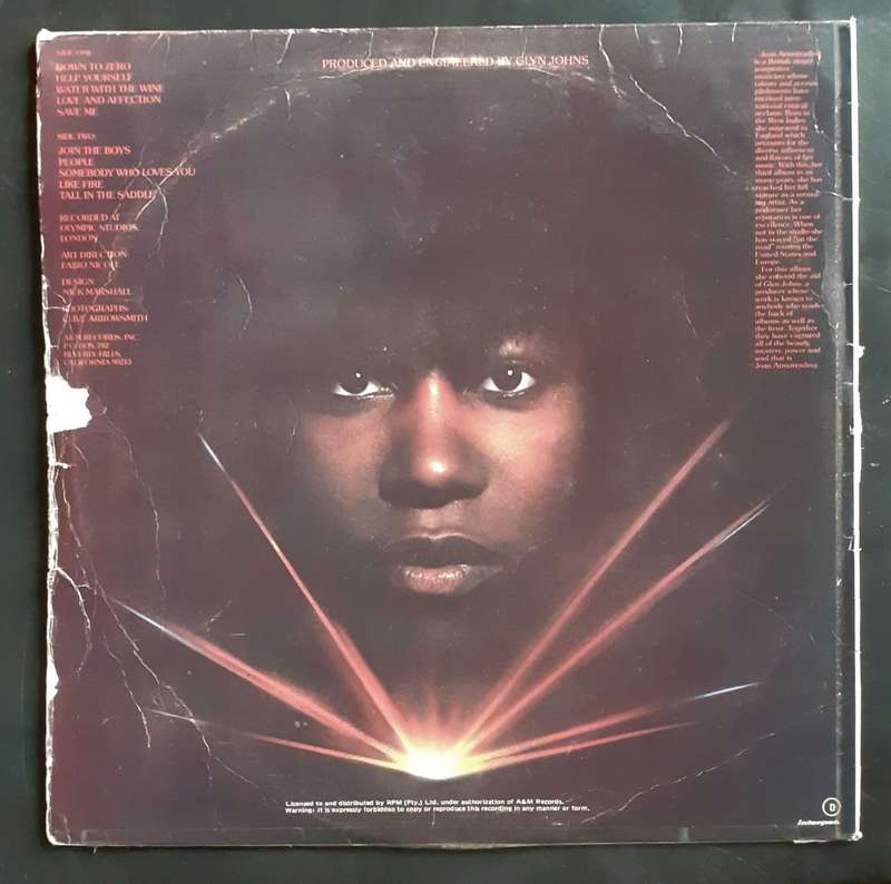 Joan Armatrading - Joan Armatrading LP Vinyl Record