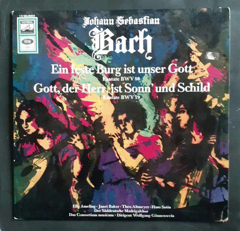 Johann Sebastian Bach -  Kantate BWV 80 & Kantate BWV 79 LP Vinyl Record - Germany Pressing