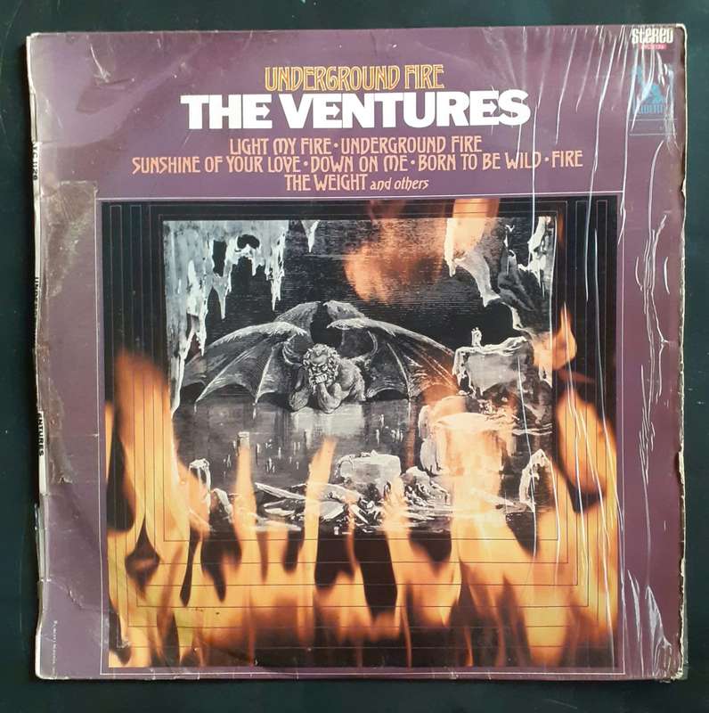 The Ventures - Underground Fire LP Vinyl Record
