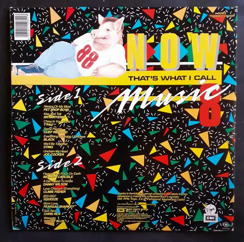 Now That's What I Call Music Vol.8 LP Vinyl Record