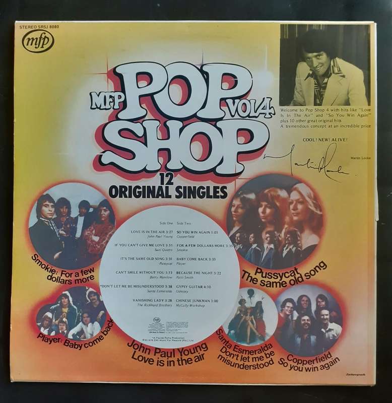 Pop Shop Vol.4 LP Vinyl Record