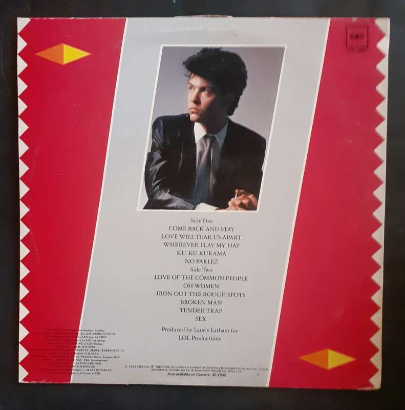 Paul Young - No Parlez LP Vinyl Record
