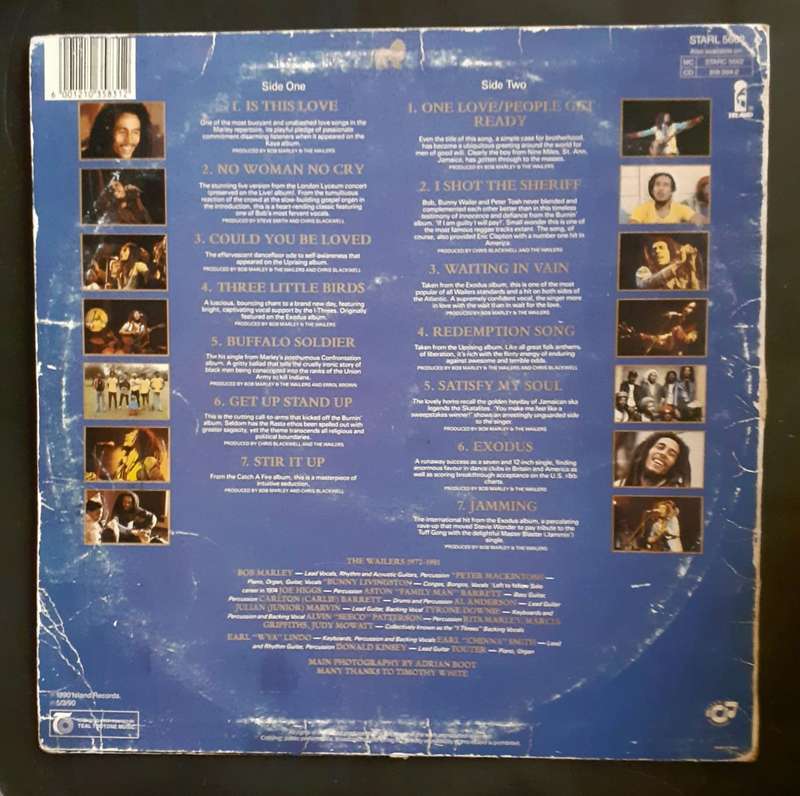 Bob Marley & The Wailers - Legend: The Best Of Bob Marley & The Wailers LP Vinyl Record