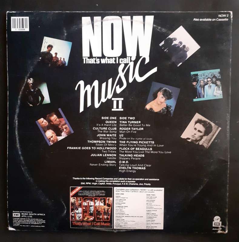 Now That`s What I Call Music Vol.2 LP Vinyl Record