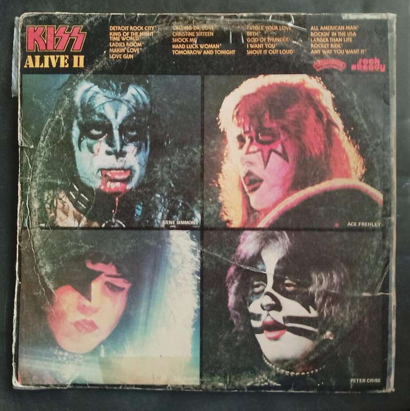 Kiss - Alive II Double LP Vinyl Record Set