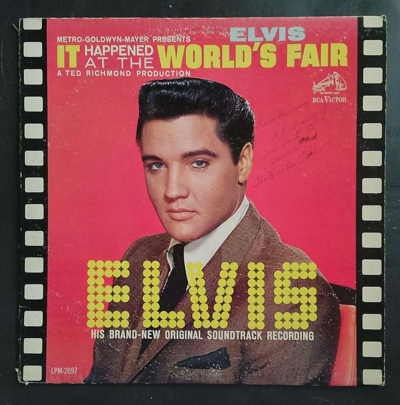 Elvis Presley - It Happened At The World's Fair LP Vinyl Record - USA Pressing